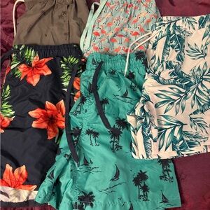 Floral and Tropical Print Swim Shorts Collection